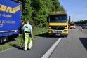 LKW in Boeschung A 3 Rich Frankfurt Hoehe Roesrath Lohmar P008